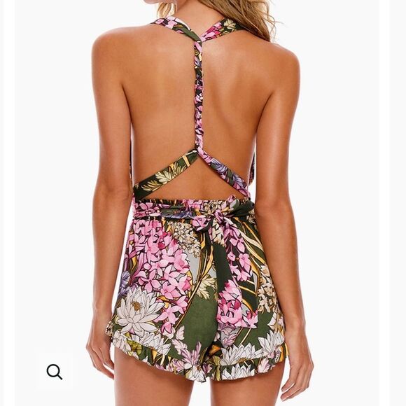 Agua Bendita Suki Naomi Romper Medium NEW - Picture 11 of 12